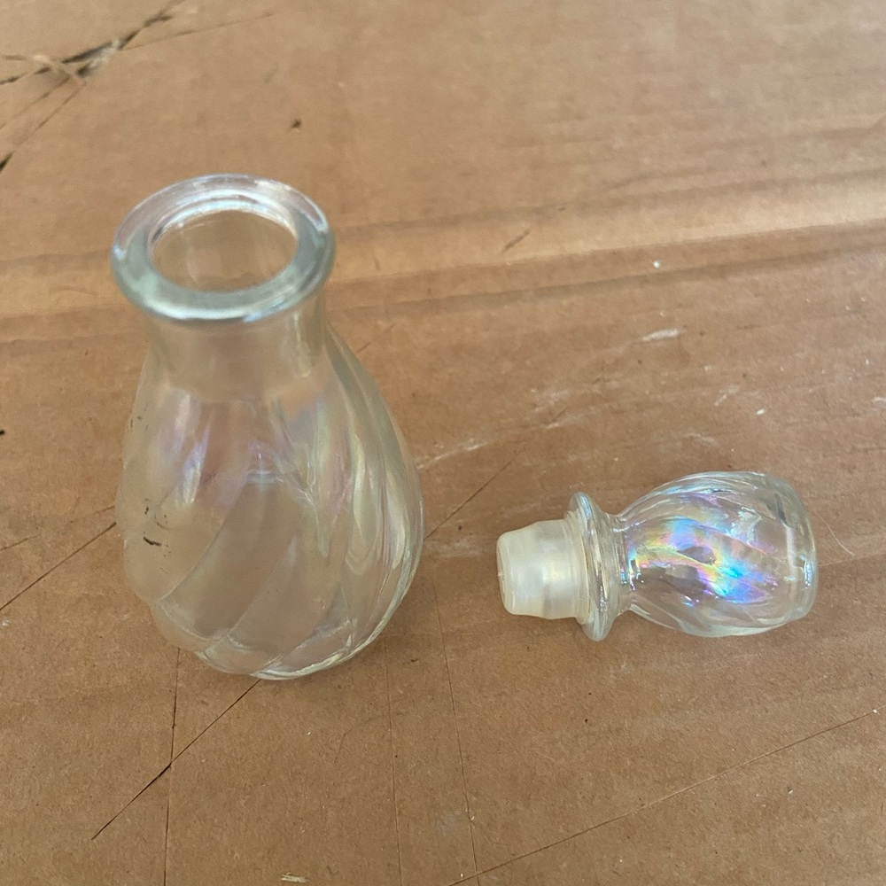 Iridescent Mini Genie Bottle